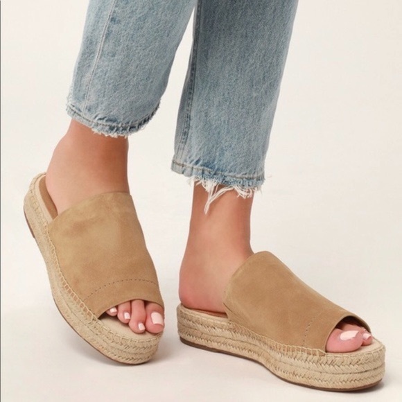Thaddeus espadrille slide deals sandal
